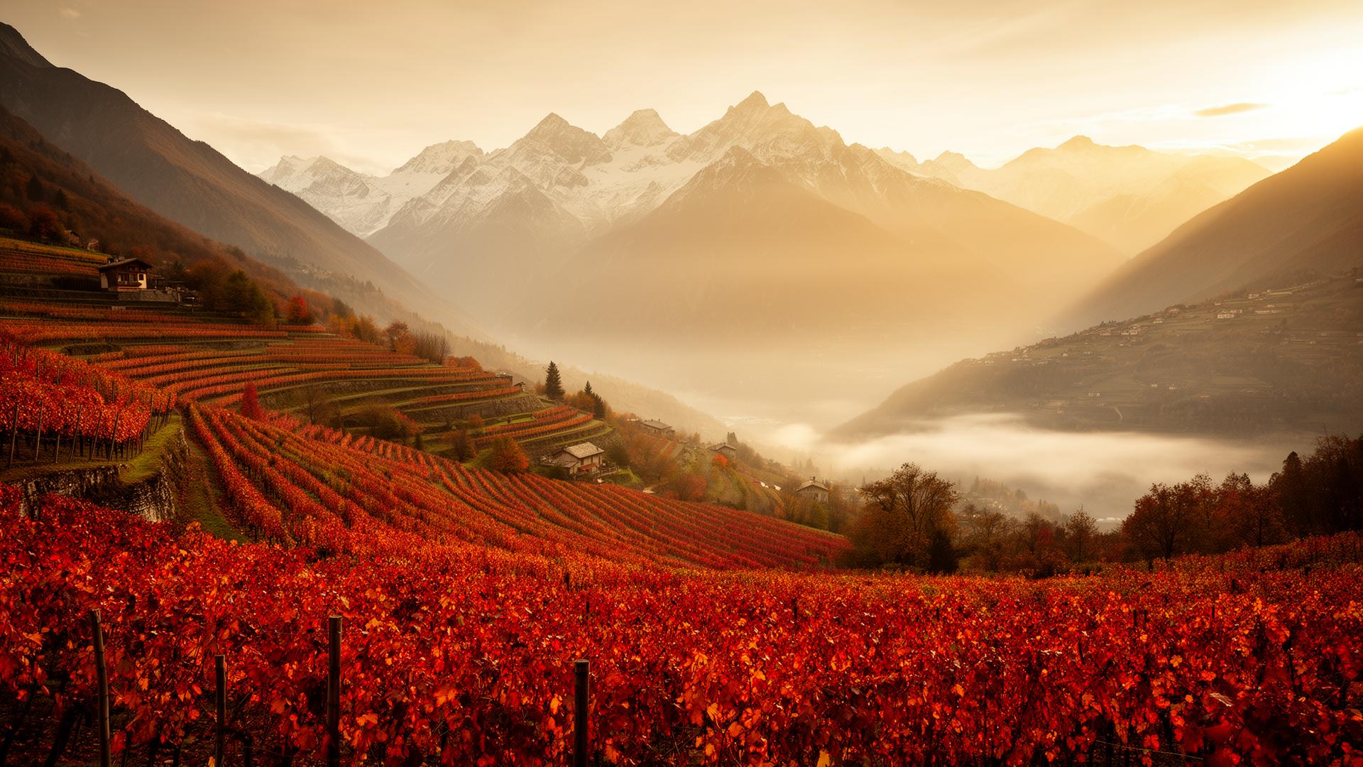 Valtellina in autunno